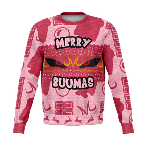 Majin Buu Ugly Christmas Sweater - PlanetGoku