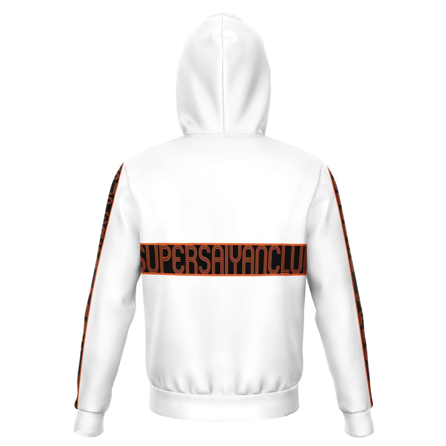 White SUPERSAIYANCLUB Hoodie - PlanetGoku